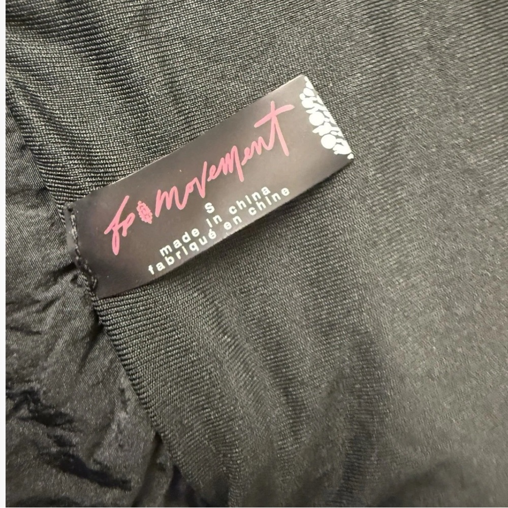FREE PEOPLE The Way Home High Rise Running Shorts Women's Size Small Black - Picture 5 of 5